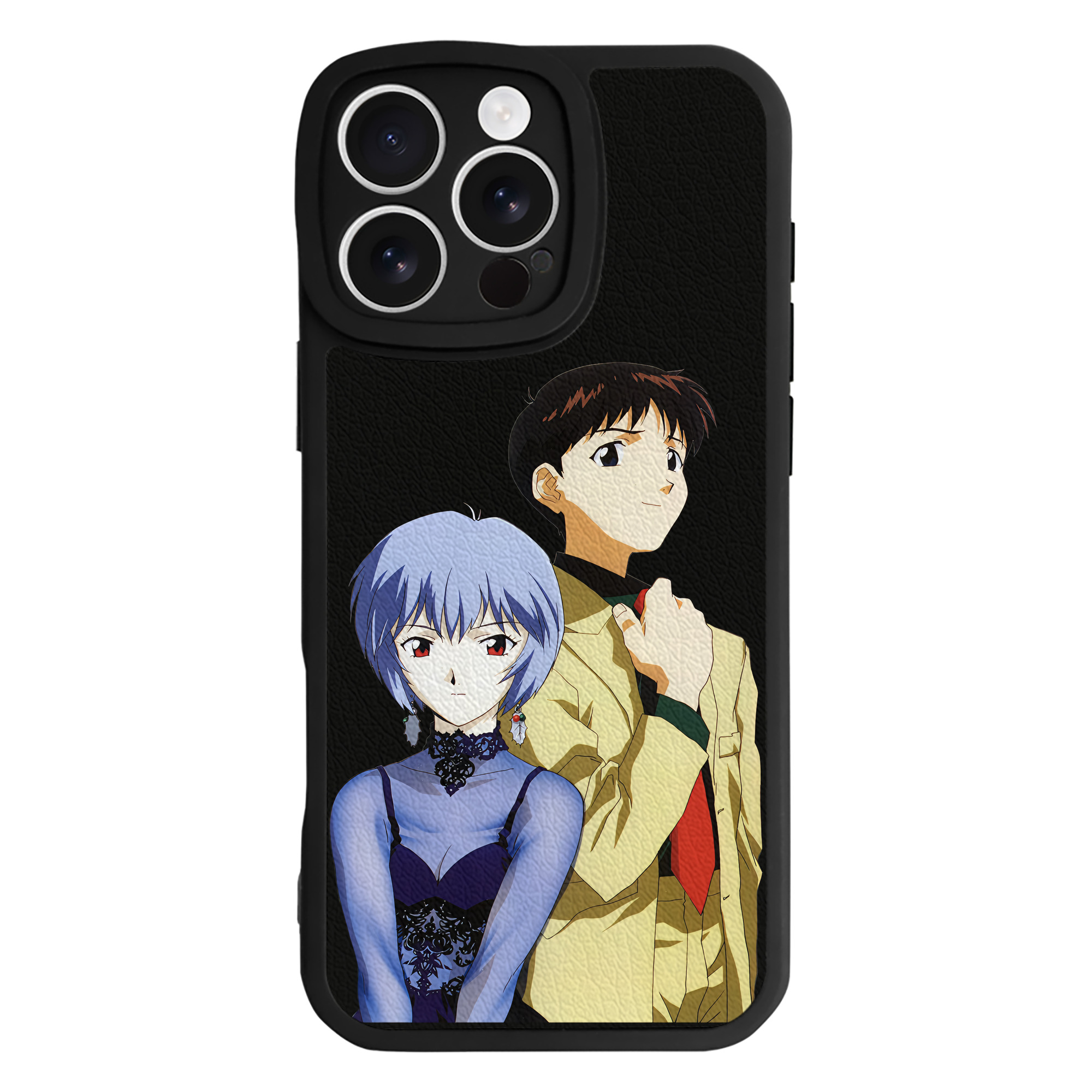 （画像用） EVA 新世紀エヴァンゲリオン 【iPhone 16シリーズ対応】シリコンスマホケース（レザー調） 材質：シリコン